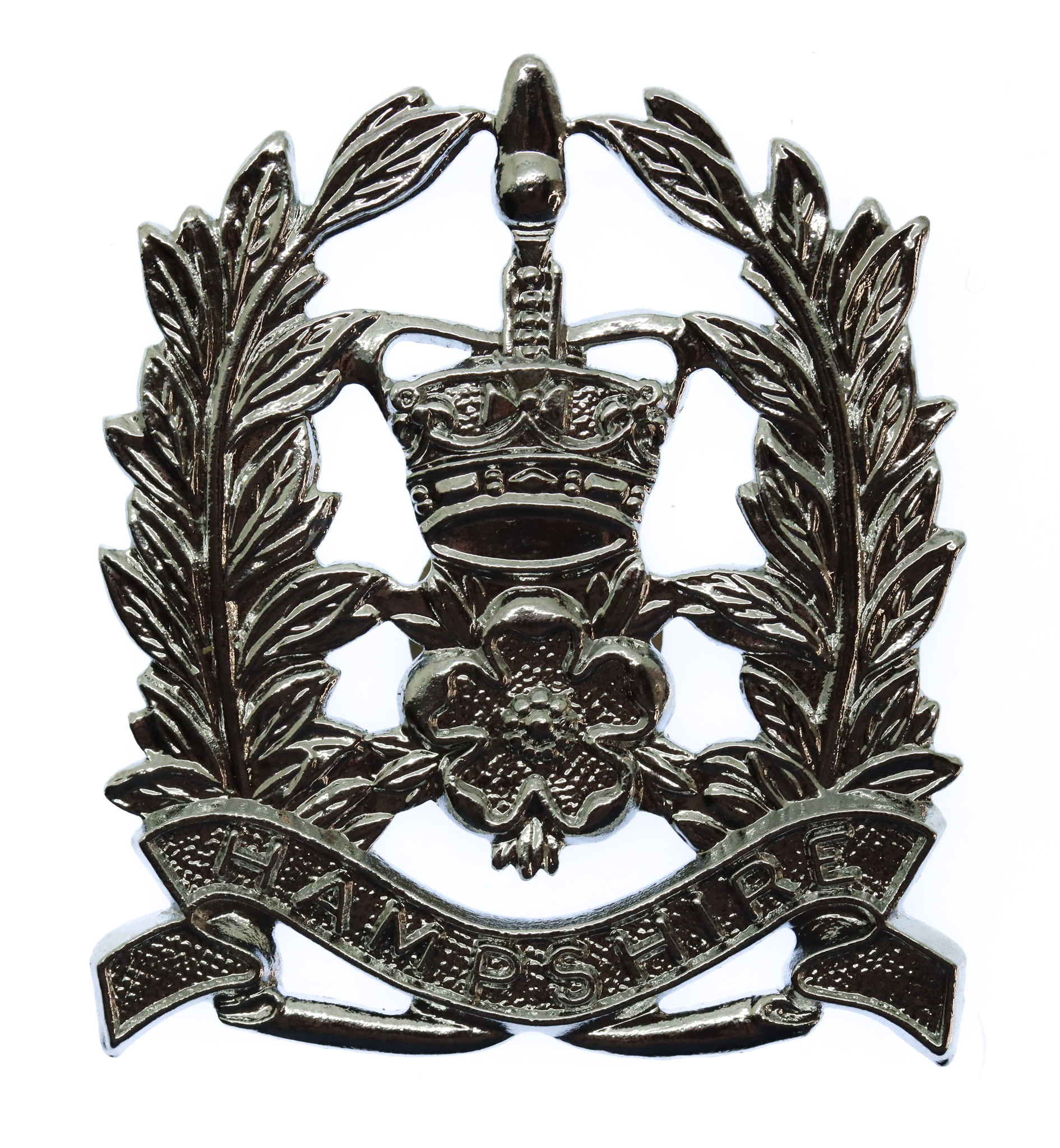 Hampshire Constabulary Constables Cap Badge - Queen's Crown