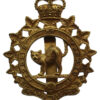Canadian Ontario Regiment Cap Badge - Queen's Crown