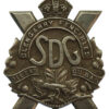 Canadian Stormont, Dundas & Glengarry Highlanders Cap Badge - King's Crown