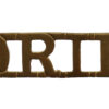 Queen's Royal Irish Hussars (Q.R.I.H.) Shoulder Title