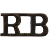 Rifle Brigade (RB) Shoulder Title