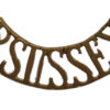Royal Sussex Regiment (R. SUSSEX) Shoulder Title
