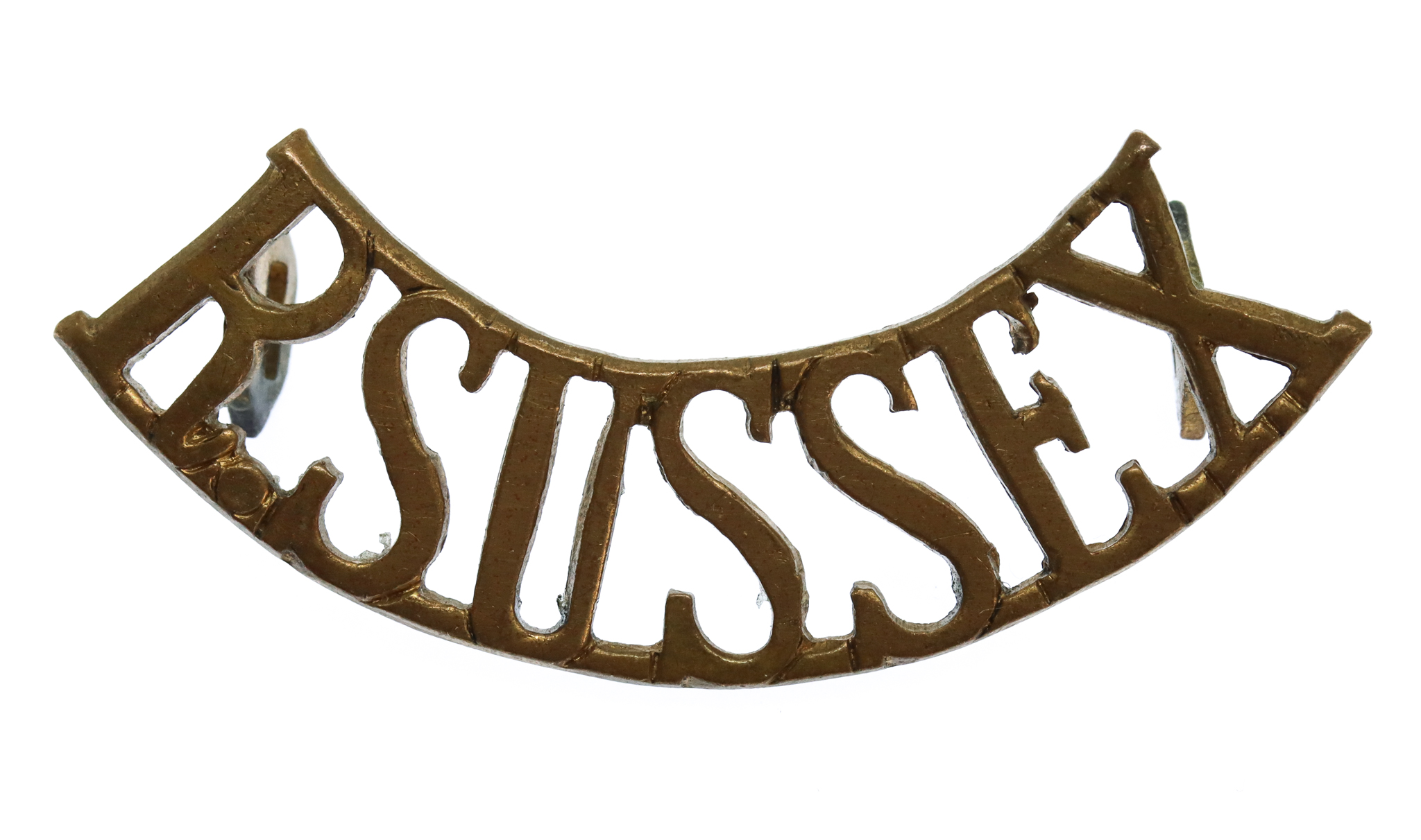 Royal Sussex Regiment (R. SUSSEX) Shoulder Title