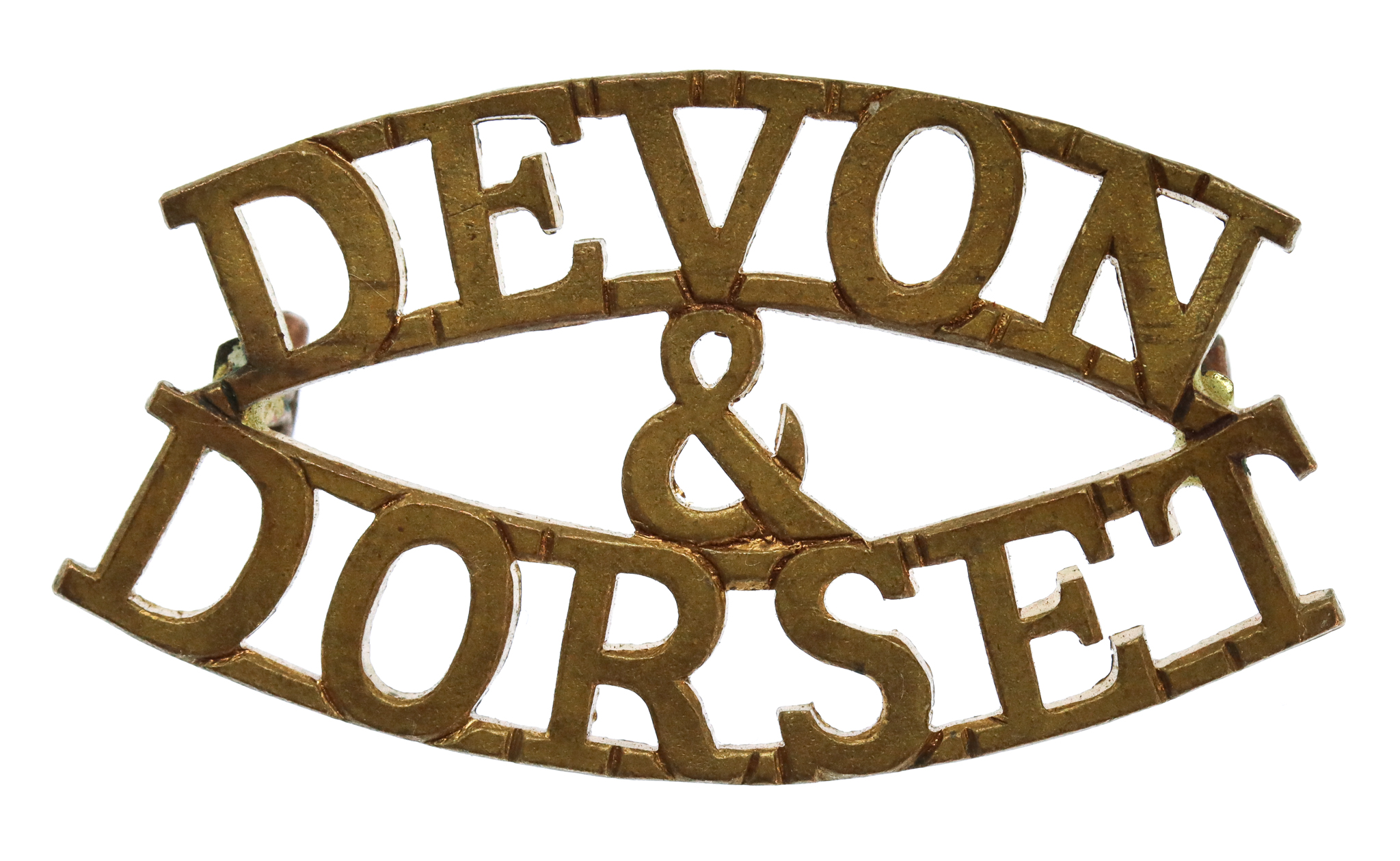 Devonshire & Dorset Regiment (DEVON/&/DORSET) Shoulder Title