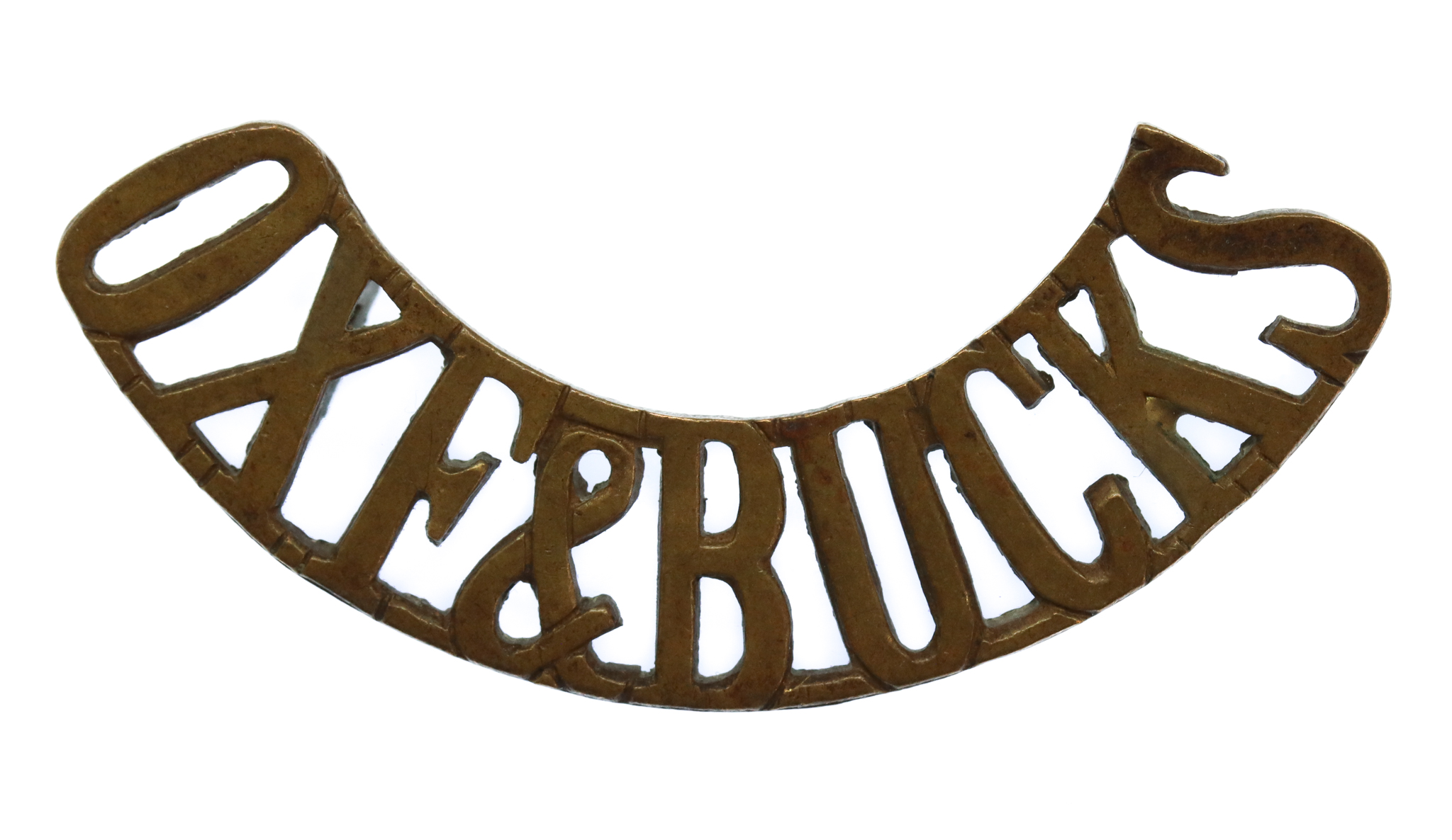 Oxfordshire & Buckinghamshire Light Infantry (OXF&BUCKS) Shoulder Title