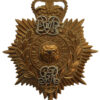 Royal Marines Band Portsmouth Division Helmet Plate - Queen's Crown