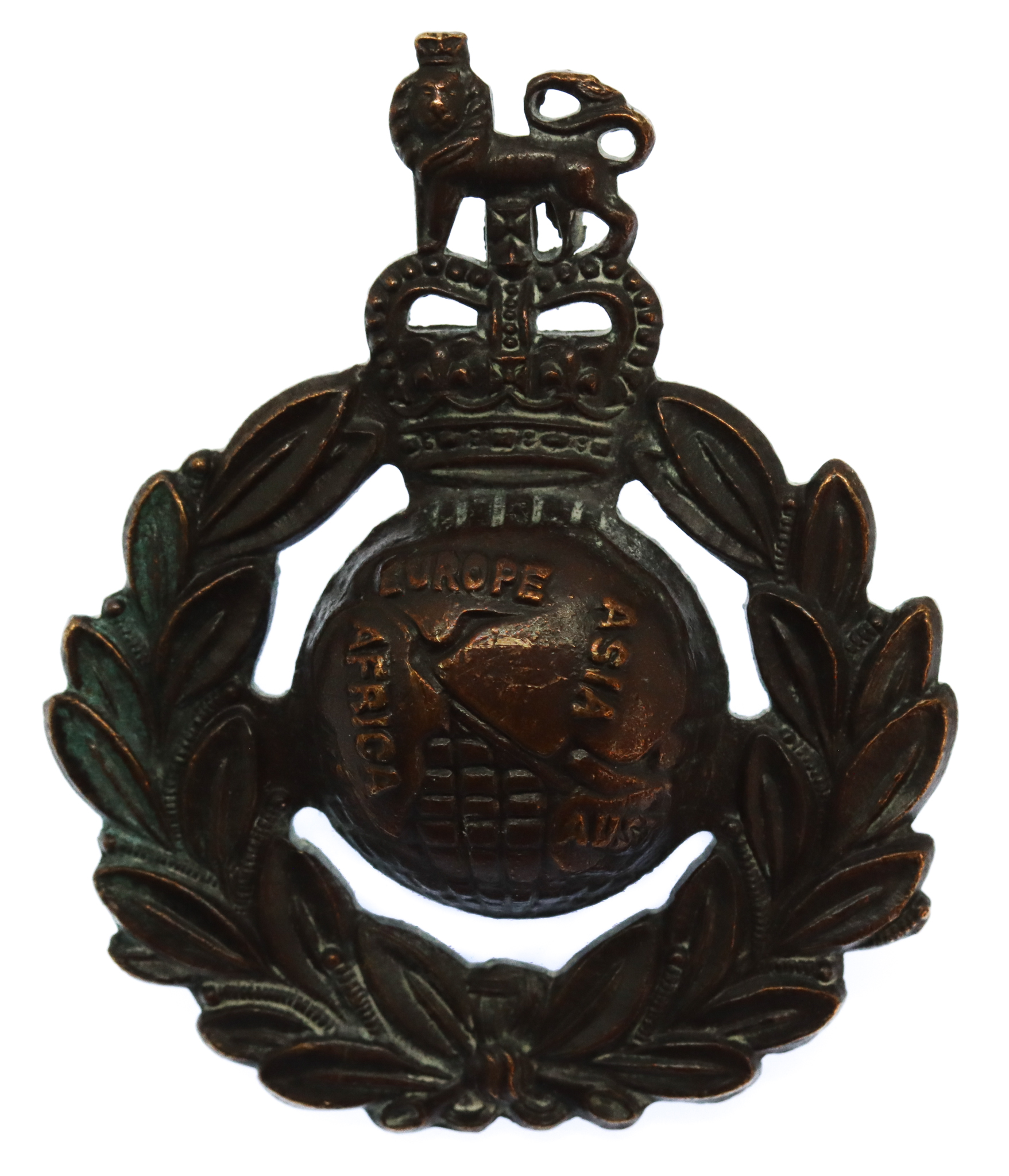 Royal Marines Cap Badge - Queen's Crown