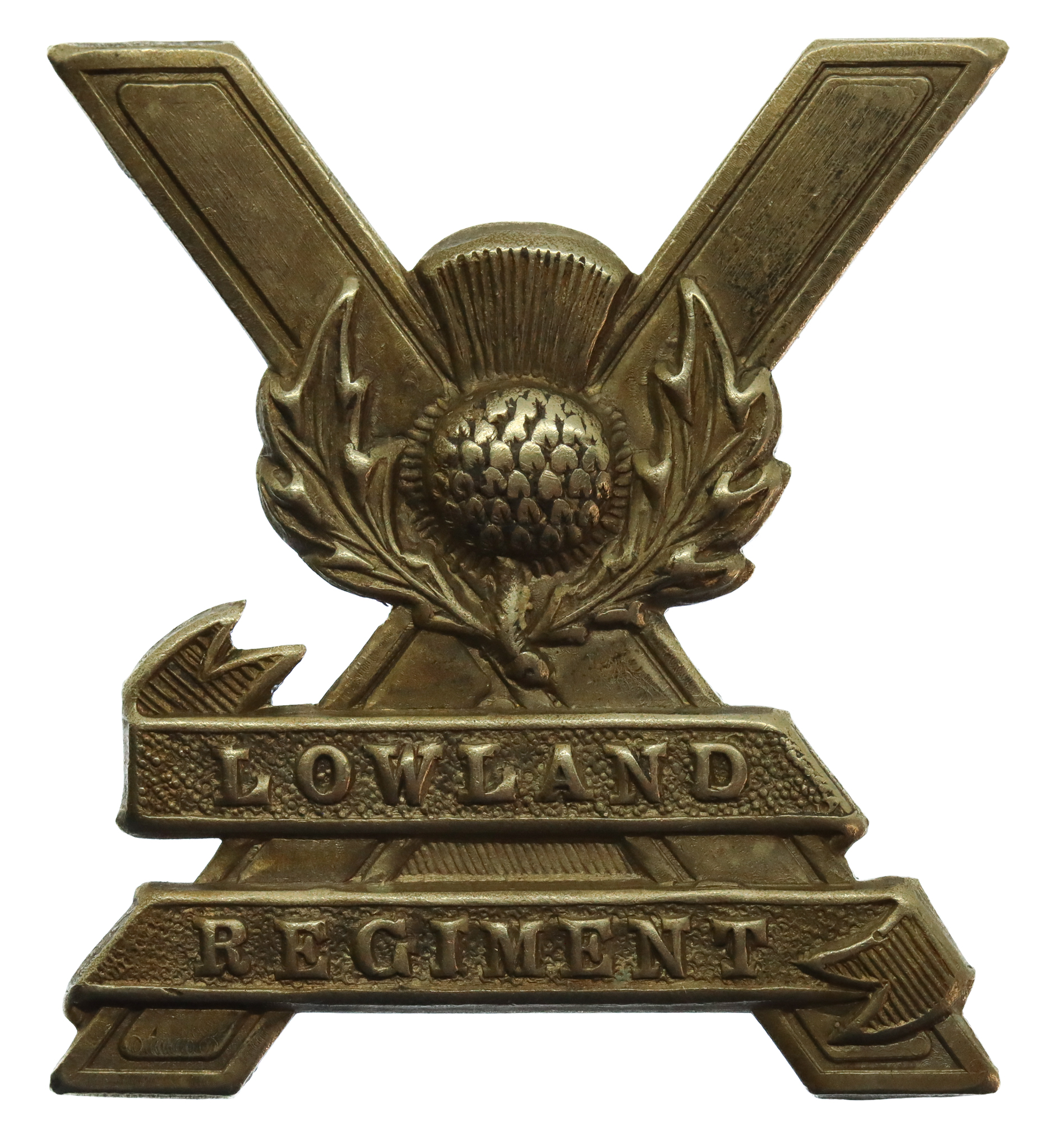 Lowland Regiment Cap Badge