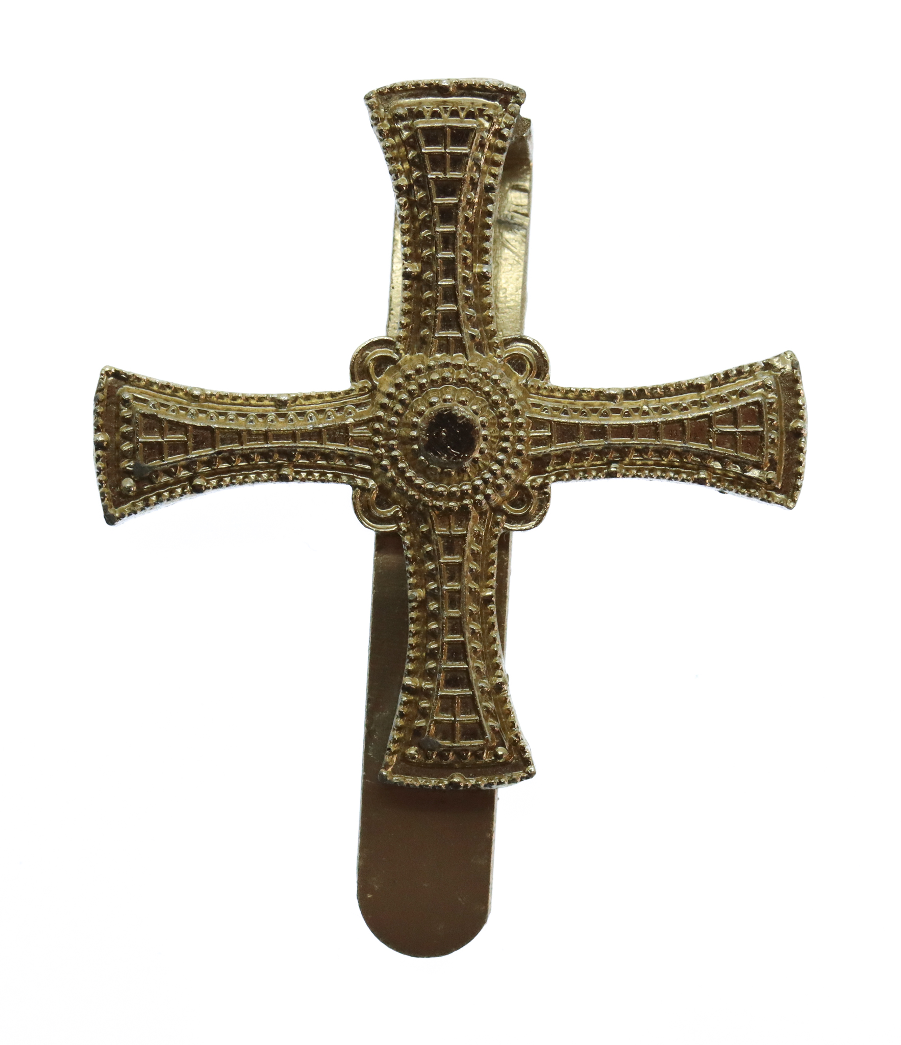 Durham University O.T.C. Anodised (Staybrite) Cap Badge