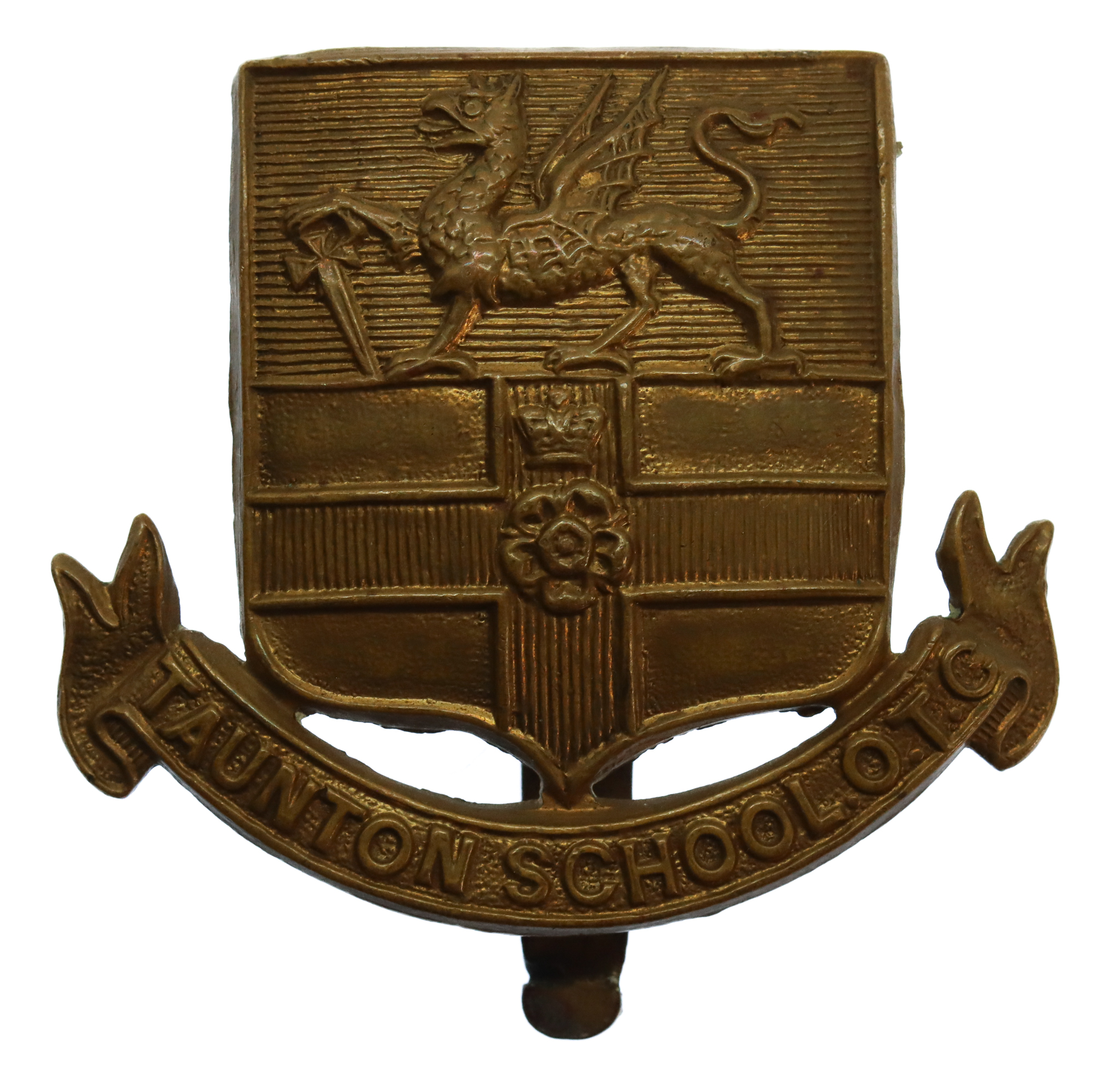Taunton School O.T.C. Cap Badge