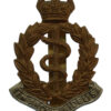 Royal Army Medical Corps (R.A.M.C.) Bi-Metal Cap Badge - King's Crown
