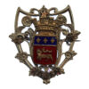 WW1 Rouen Enamelled Sweetheart Brooch