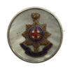 Royal Sussex Regiment Mother of Pearl & Silver Rim Sweetheart Brooch