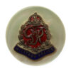 George VI Corps of Military Police Mother of Pearl Sweetheart Brooch