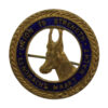 South African Infantry Enamelled Sweetheart Brooch