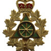 Canadian Forces Civilian Driver Branch Cap Badge - Queen's Crown