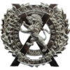 London Scottish Anodised (Staybrite) Cap Badge