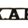 King's African Rifles (K.A.R.) Shoulder Title
