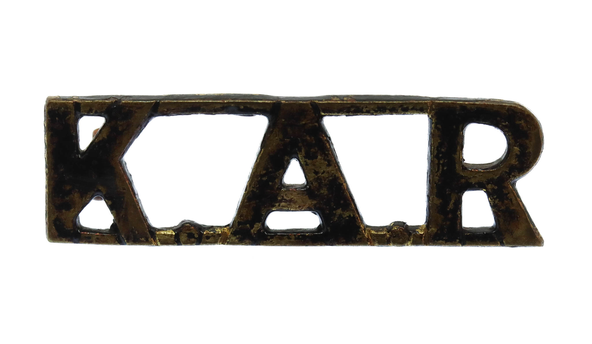 King's African Rifles (K.A.R.) Shoulder Title