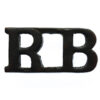Rifle Brigade (RB) Shoulder Title