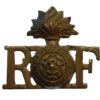 Royal Fusiliers Brass Shoulder Title