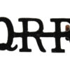 Queen's Royal Rifles (Q.R.R.) Shoulder Title