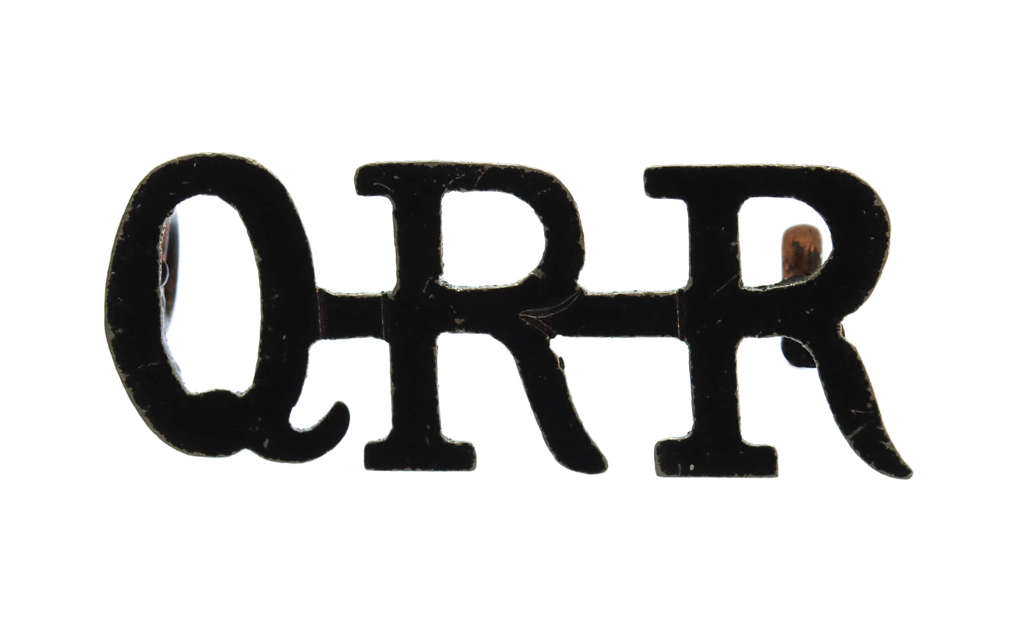 Queen's Royal Rifles (Q.R.R.) Shoulder Title