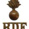 Royal Dublin Fusiliers (Grenade/R.D.F.) Shoulder Title