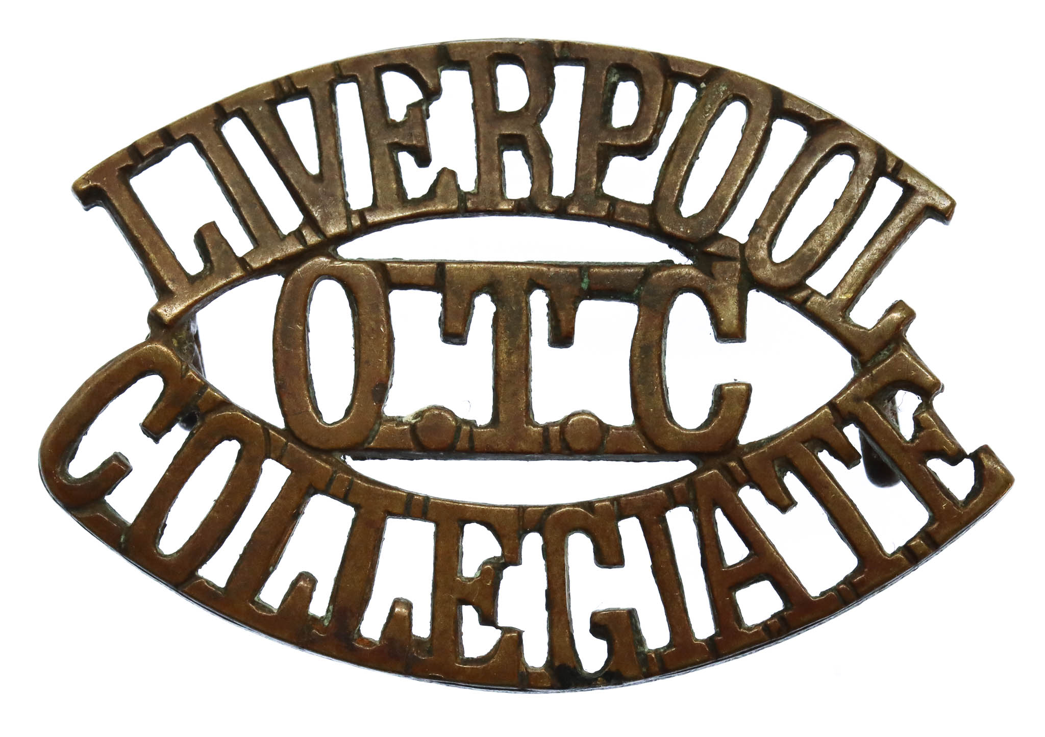 Liverpool College O.T.C. (LIVERPOOL/O.T.C./COLLEGIATE) Shoulder Title