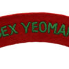 Essex Yeomanry (ESSEX YEOMANRY) Cloth Shoulder Title