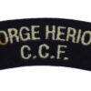 George Heriot's School O.T.C. Cloth Shoulder Title