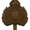 New Zealand 10th (North Otago Rifles) Regiment Cap Badge - King's Crown