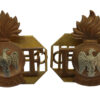 Pair of Royal Irish Fusiliers Shoulder Titles