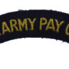 Royal Army Pay Corps (ROYAL ARMY PAY CORPS) Cloth Shoulder Title