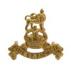 Royal Army Pay Corps (R.A.P.C.) Officer's Gilt Collar Badge - King's Crown