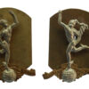 Pair of Royal Corps of Signals Bi-Metal Collar Badges