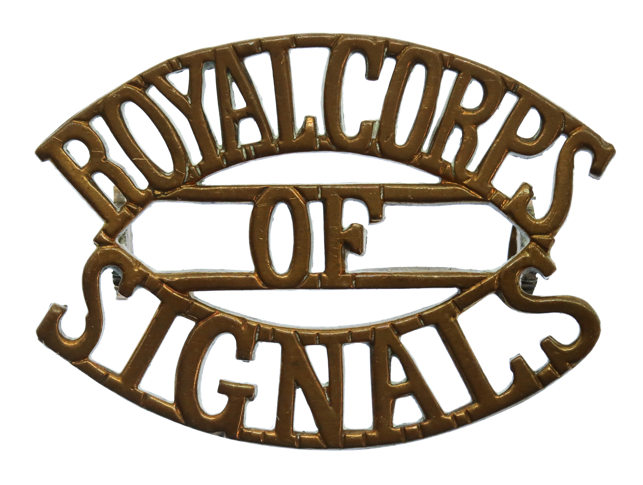 Royal Signals (ROYAL CORPS/ OF/ SIGNALS) Shoulder Title