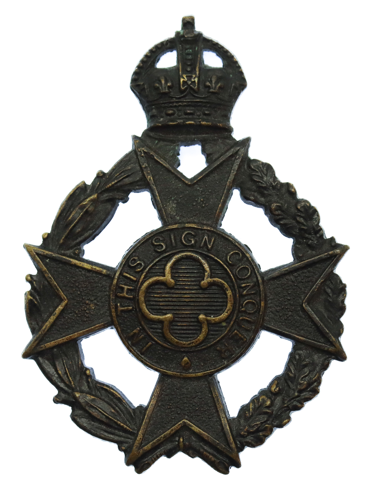 Royal Army Chaplains Department Cap Badge - King's Crown