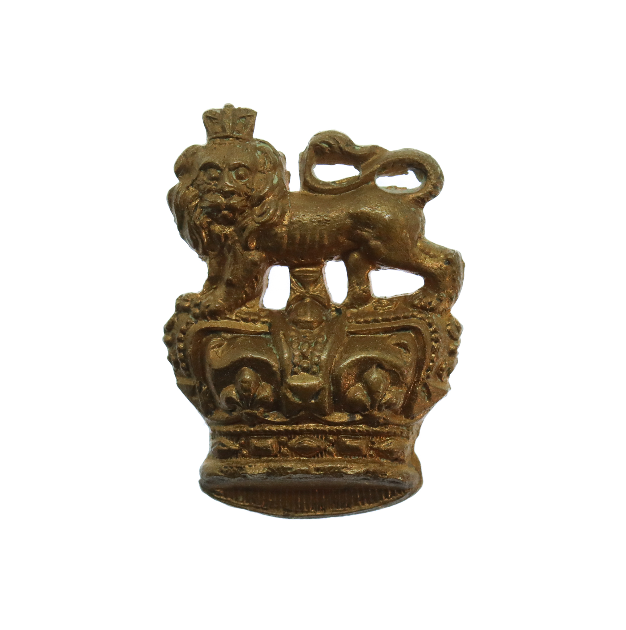 Victorian Queen's Own Royal West Kent Regiment Collar Badge