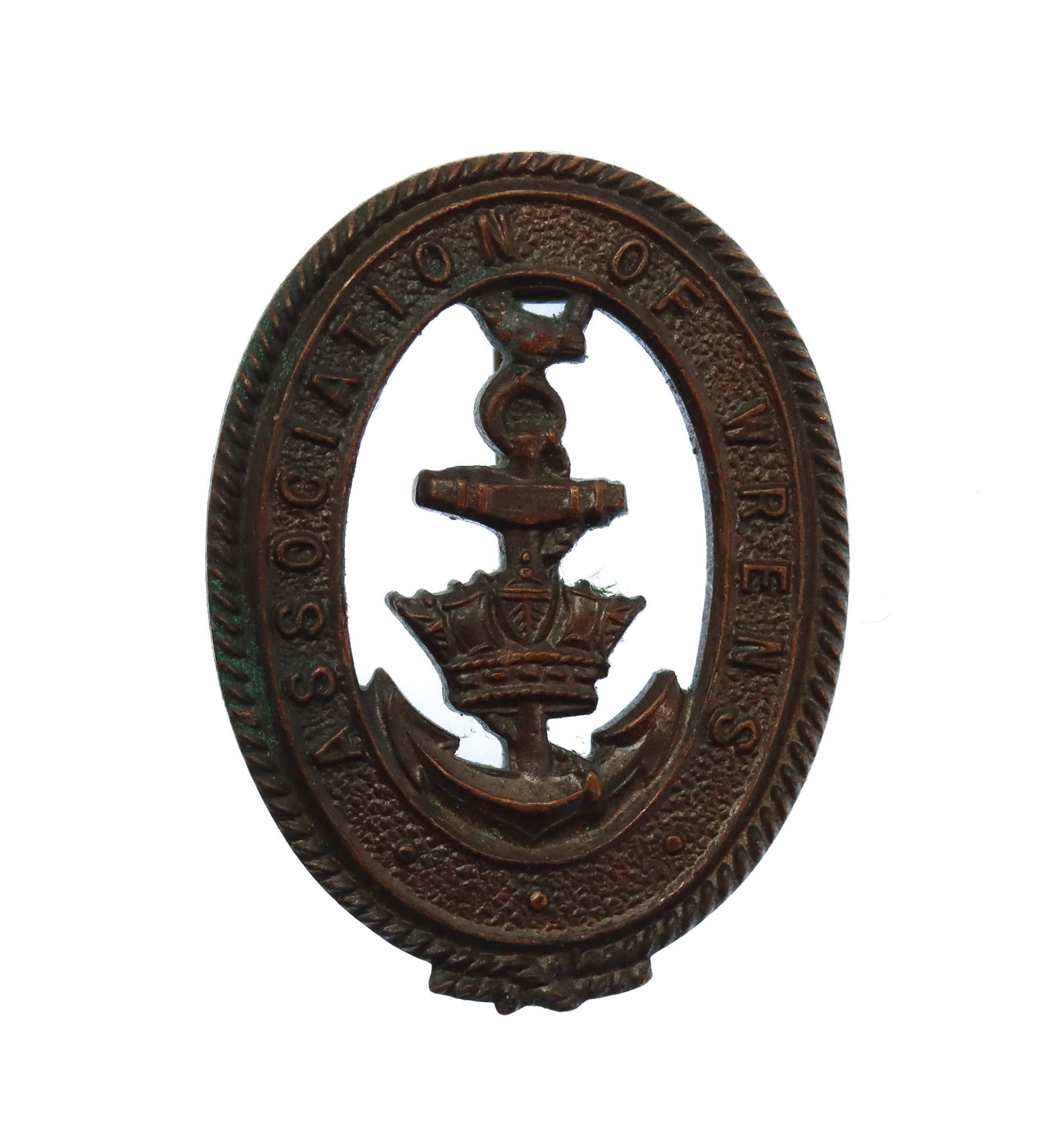 Association of WRENS (Women's Royal Naval Service) Lapel Badge