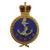 Women's Royal Naval Volunteer Reserve (WRNVR) Enamelled Lapel Badge - Queen's Crown