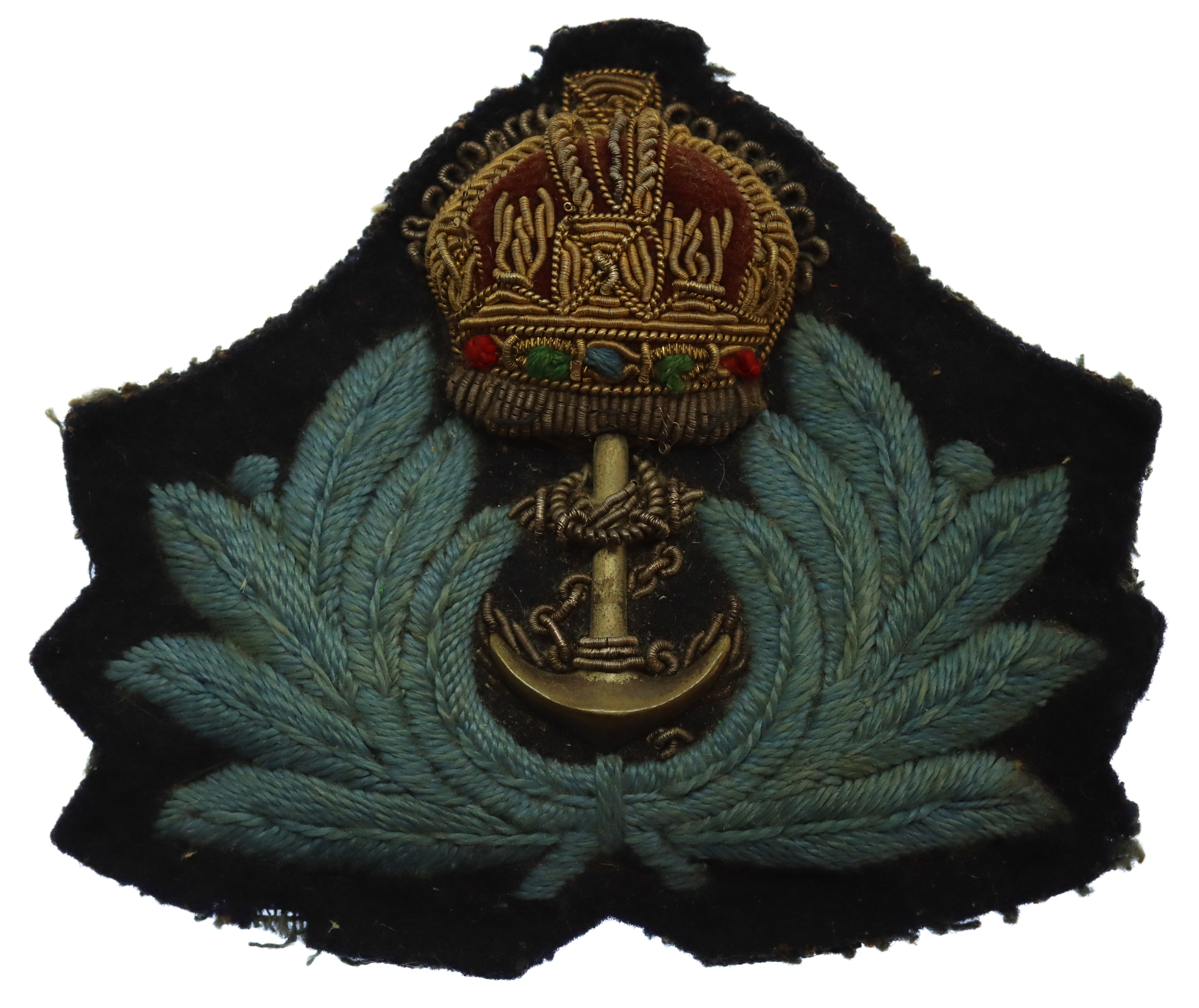 WW2 Women's Royal Naval Service (WRNS) Officer's Cap Badge