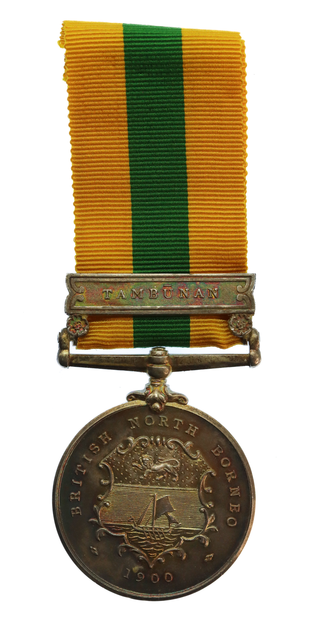 British North Borneo Company Medal 1899-1900 (Clasp - Tambunan) - Spink Copy