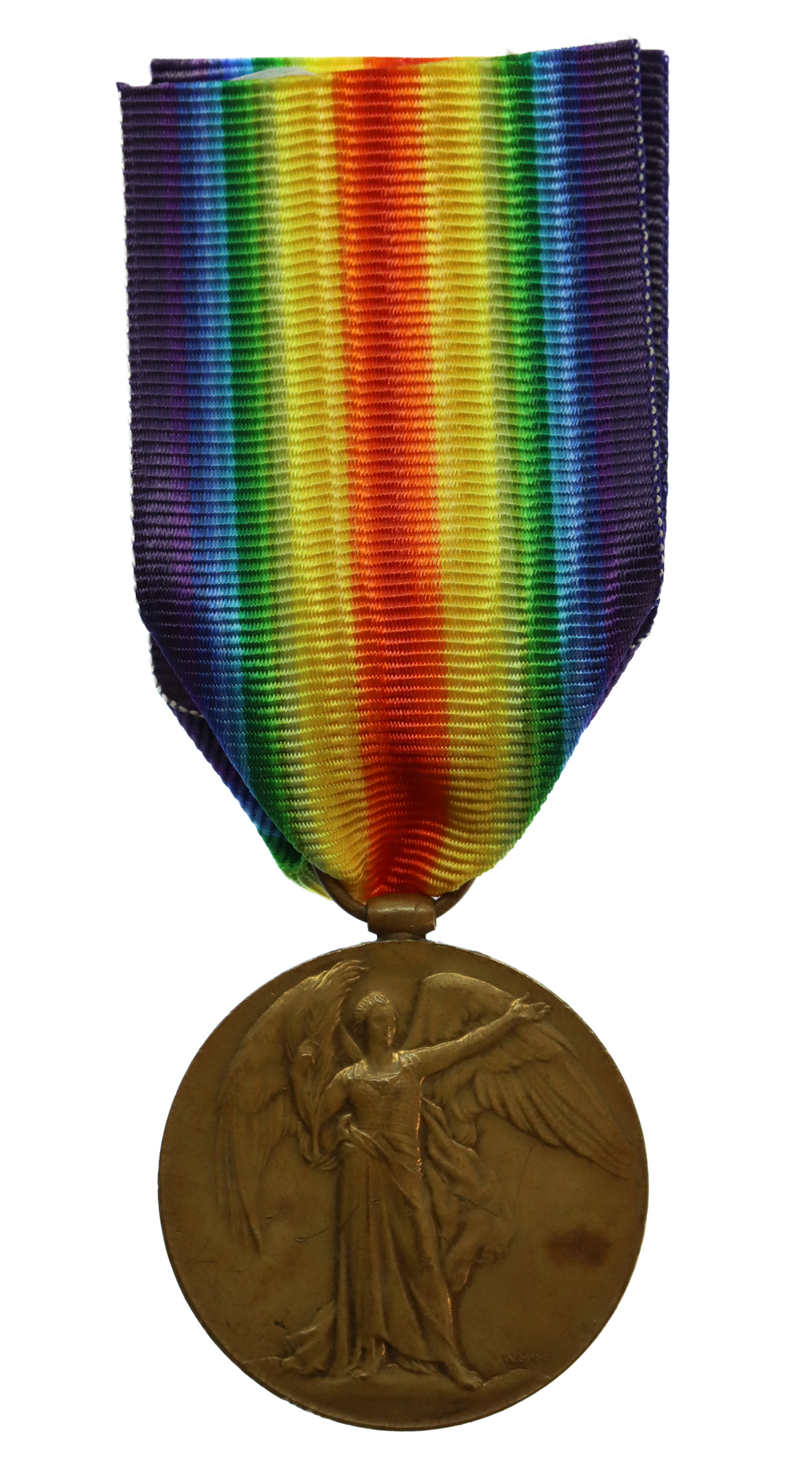WW1 Victory Medal - Pte. A.J. Hannam, Oxfordshire & Buckinghamshire Light Infantry