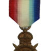  WW1 1914 Mons Star - Pte. W.J. Peacock, 18th Hussars - K.I.A. 9/5/15