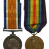 WW1 British War & Victory Medal Pair - Spr. D.S. Holland, Royal Engineers - Twice Wounded