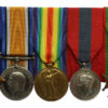WW1 1914-15 Star Trio, Imperial Service Medal & Belgian Croix de Guerre (with Palm) - 2.Cpl. T.H. Ansell, Royal Engineers
