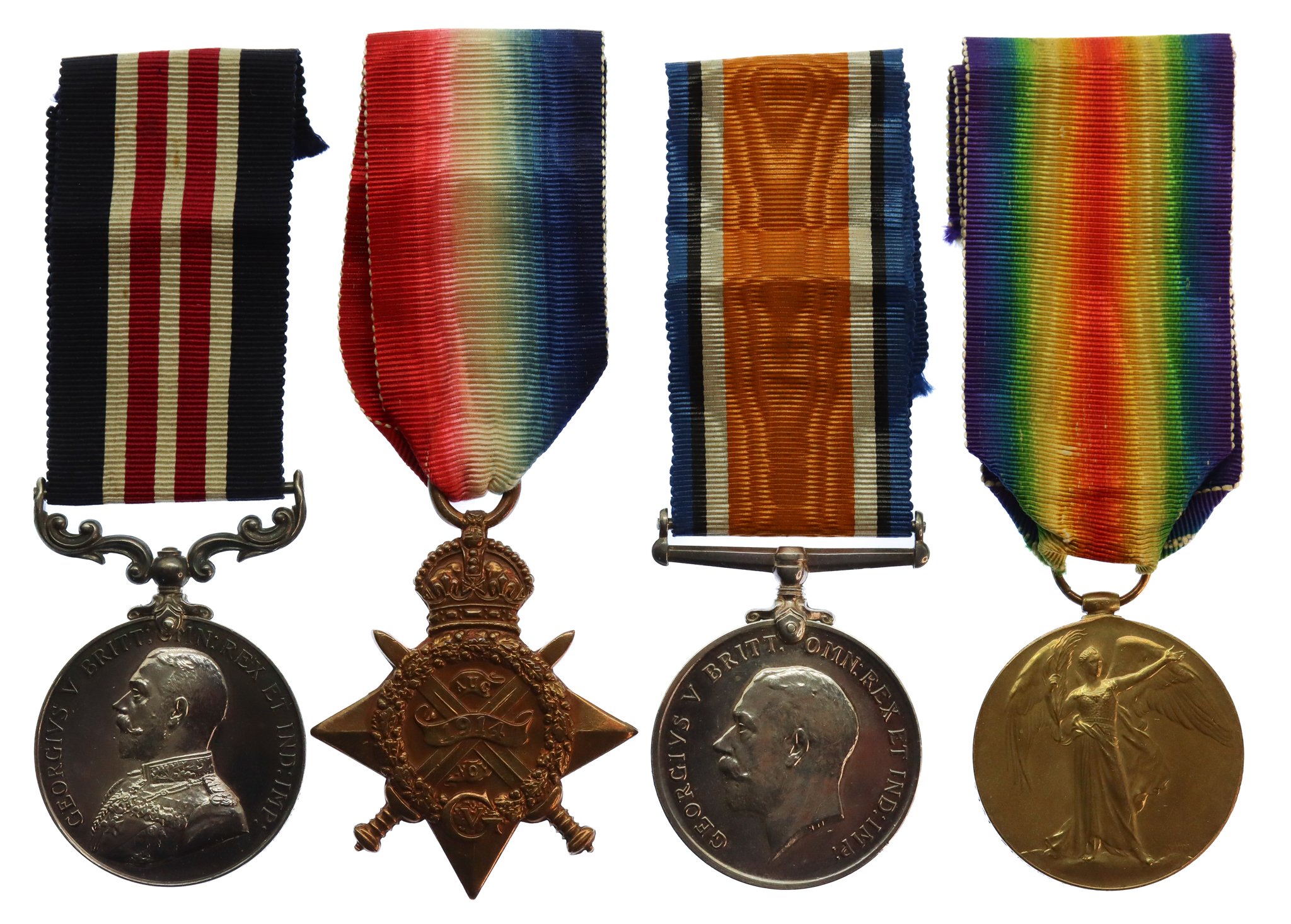 WW1 Military Medal, 1914 Mons Star, British War Medal and Victory Medal Group of Four - Bandsman (Later L.Cpl) G. Williams, 2nd Bn. Welsh Regiment - K.I.A. 21/8/16