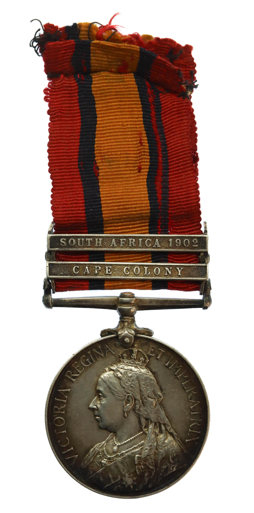 Queen's South Africa Medal (Clasps - Cape Colony, South Africa 1902) - Pte. G. Stanley, 27th Bn. Imperial Yeomanry