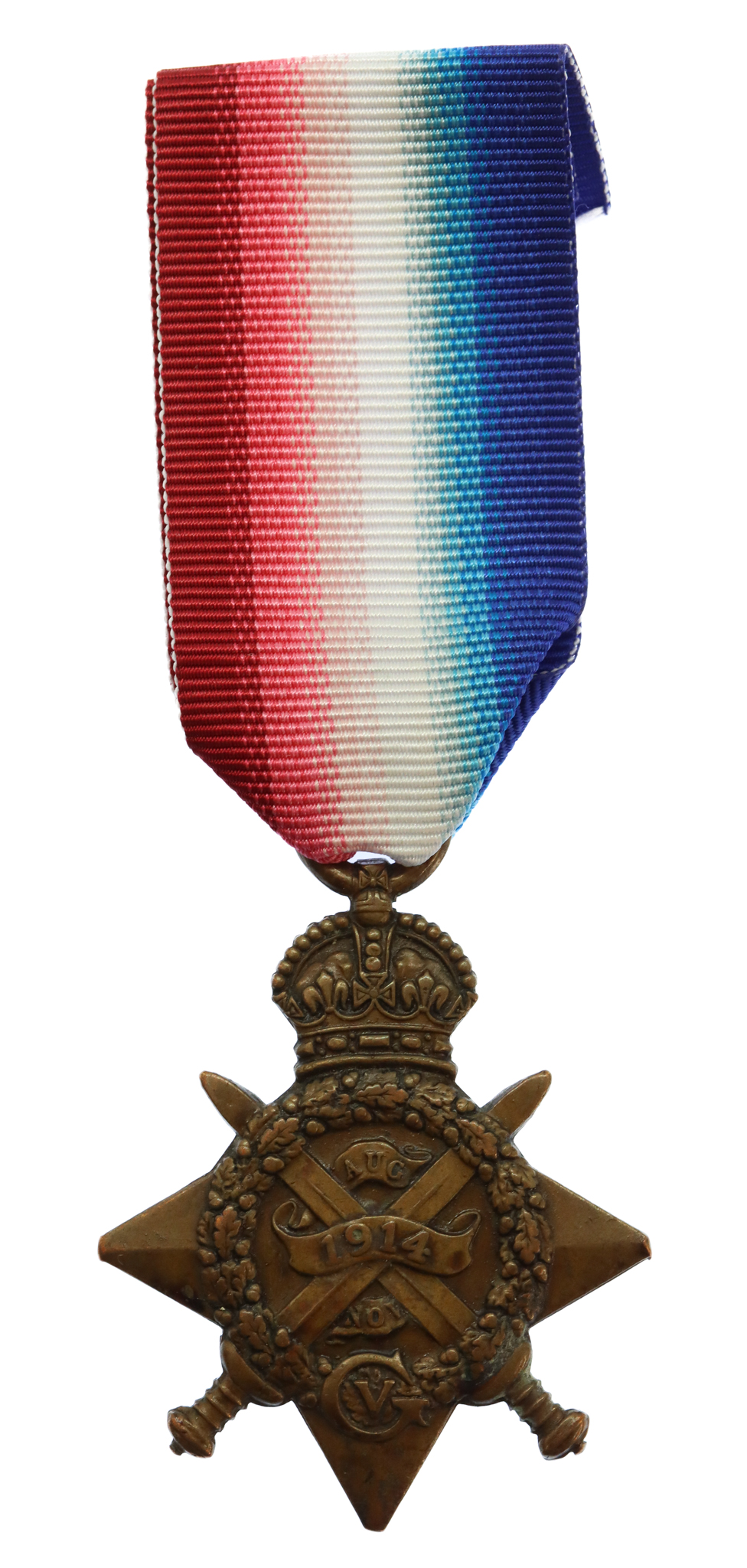WW1 1914 Mons Star - L.Cpl. A. Maund, Royal Engineers
